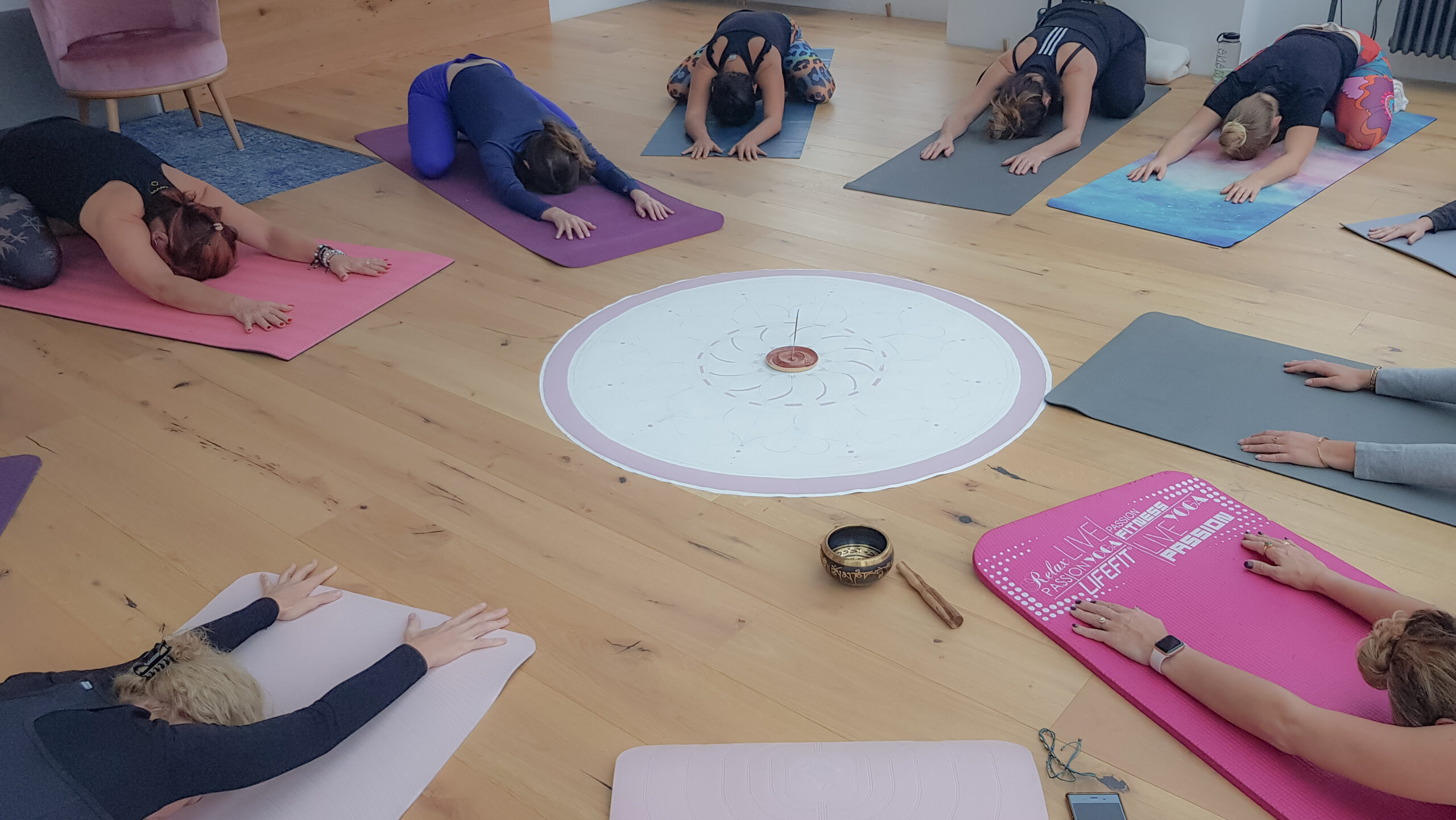 Gal Haimy GaYoga lesson Autumn retreat